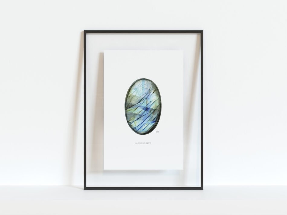Labradorite bleue