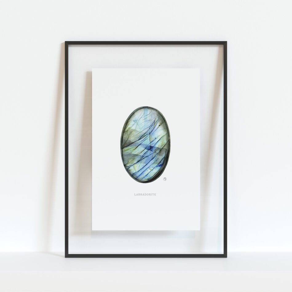 Labradorite bleue